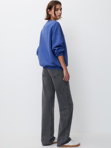 Sweat-shirt Pull&Bear en bleu