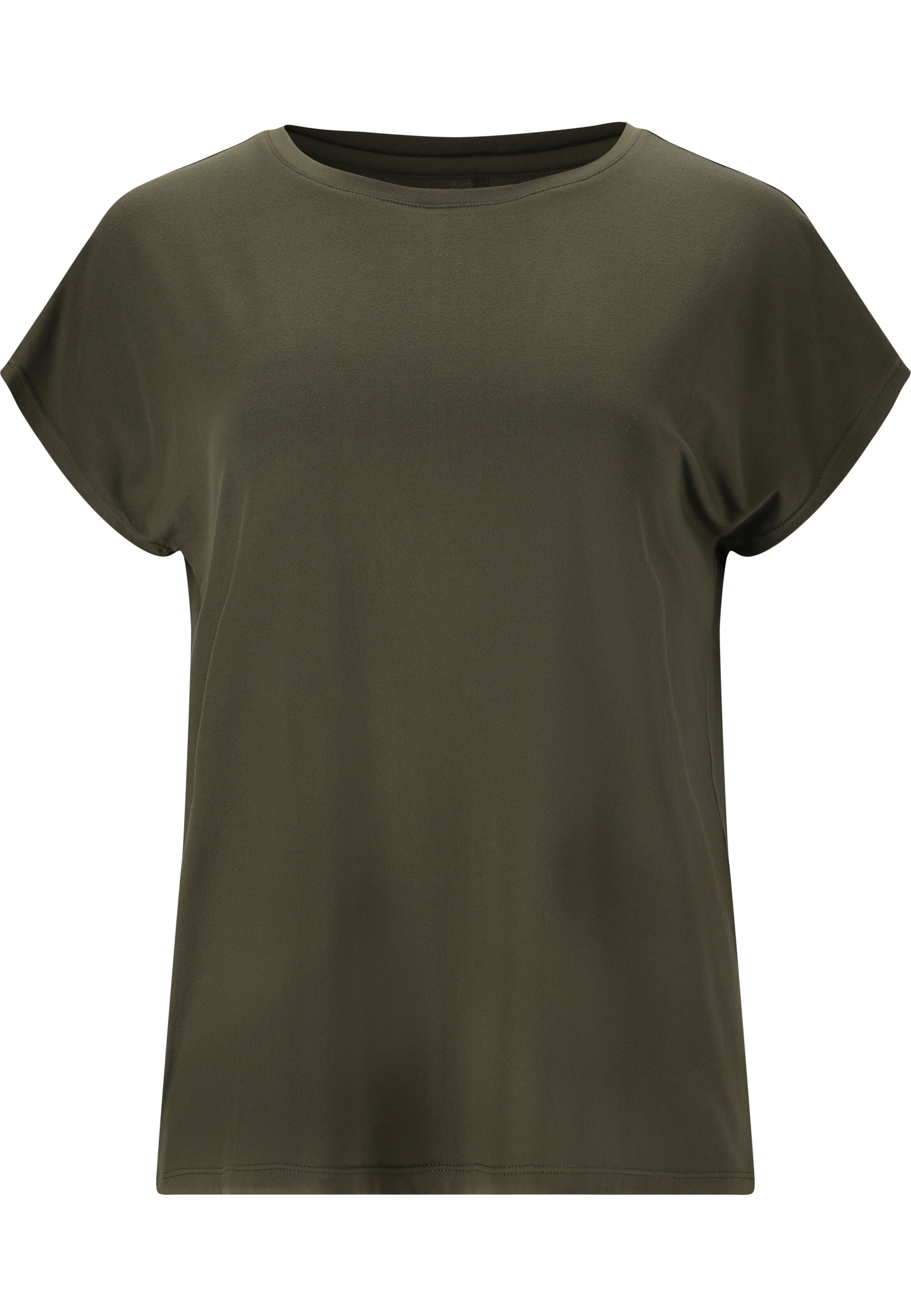 T-shirt fonctionnel ENDURANCE en marron : devant