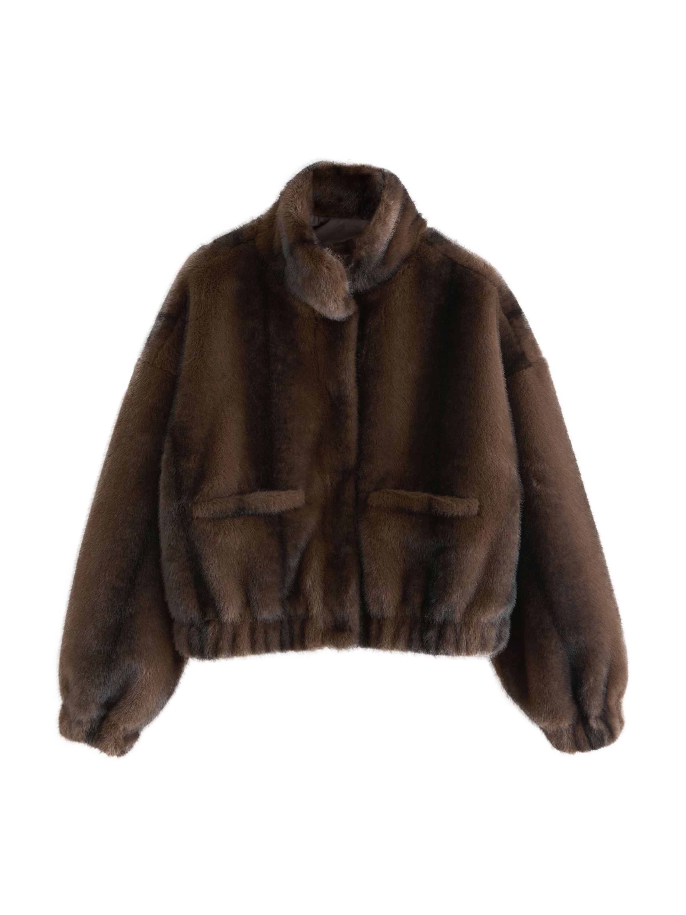 Next Between-season jacket in Chocolate, Item view