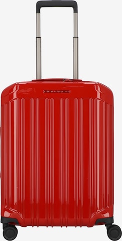 Trolley di Piquadro in rosso: frontale