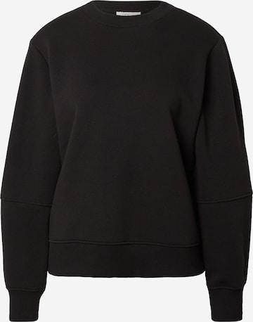 s.Oliver Sweatshirt in Schwarz: predná strana