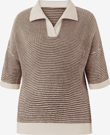 Pulover de la Imily Bela pe maro: față