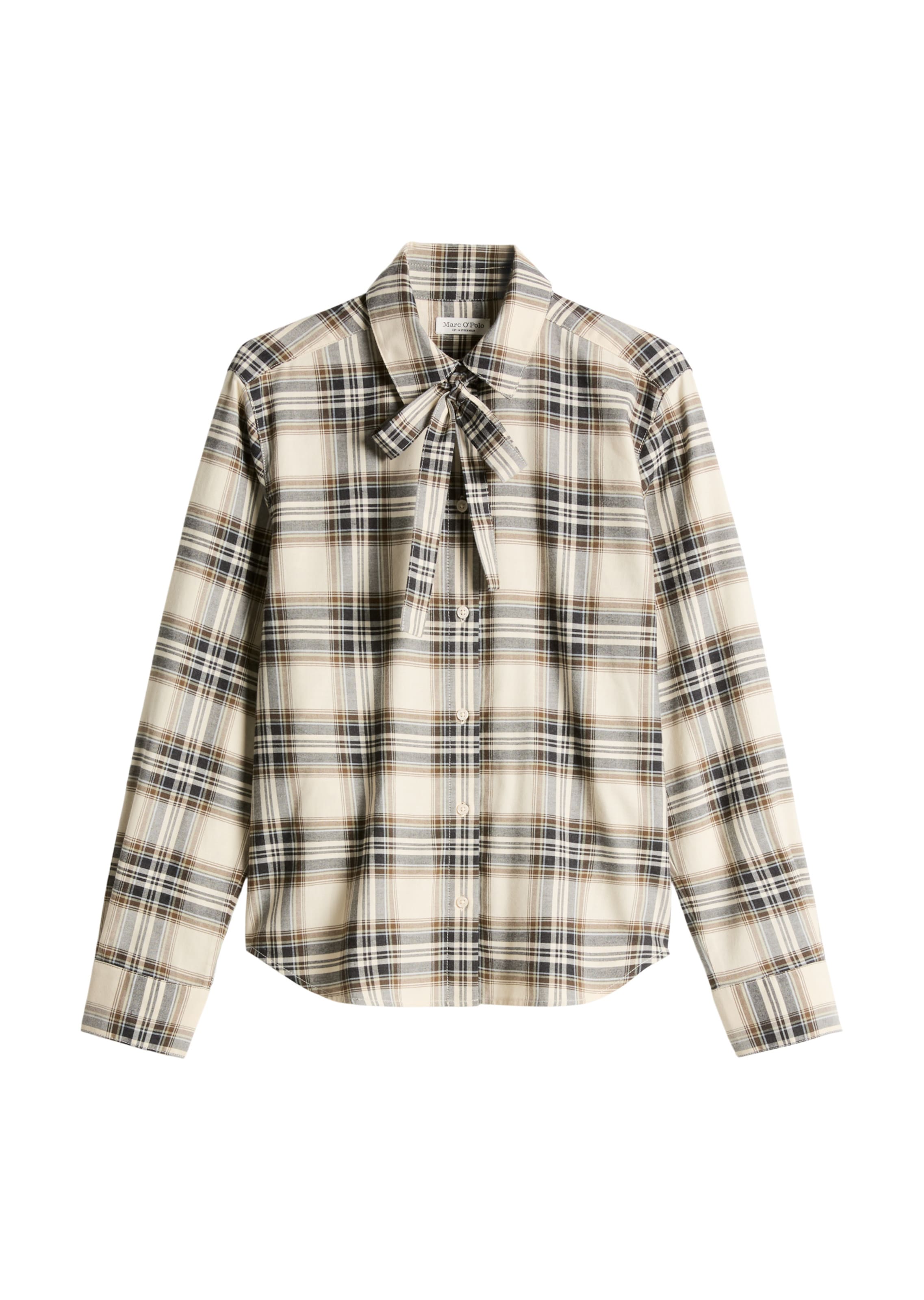 Marc O'Polo Blouse in Wit: voorkant
