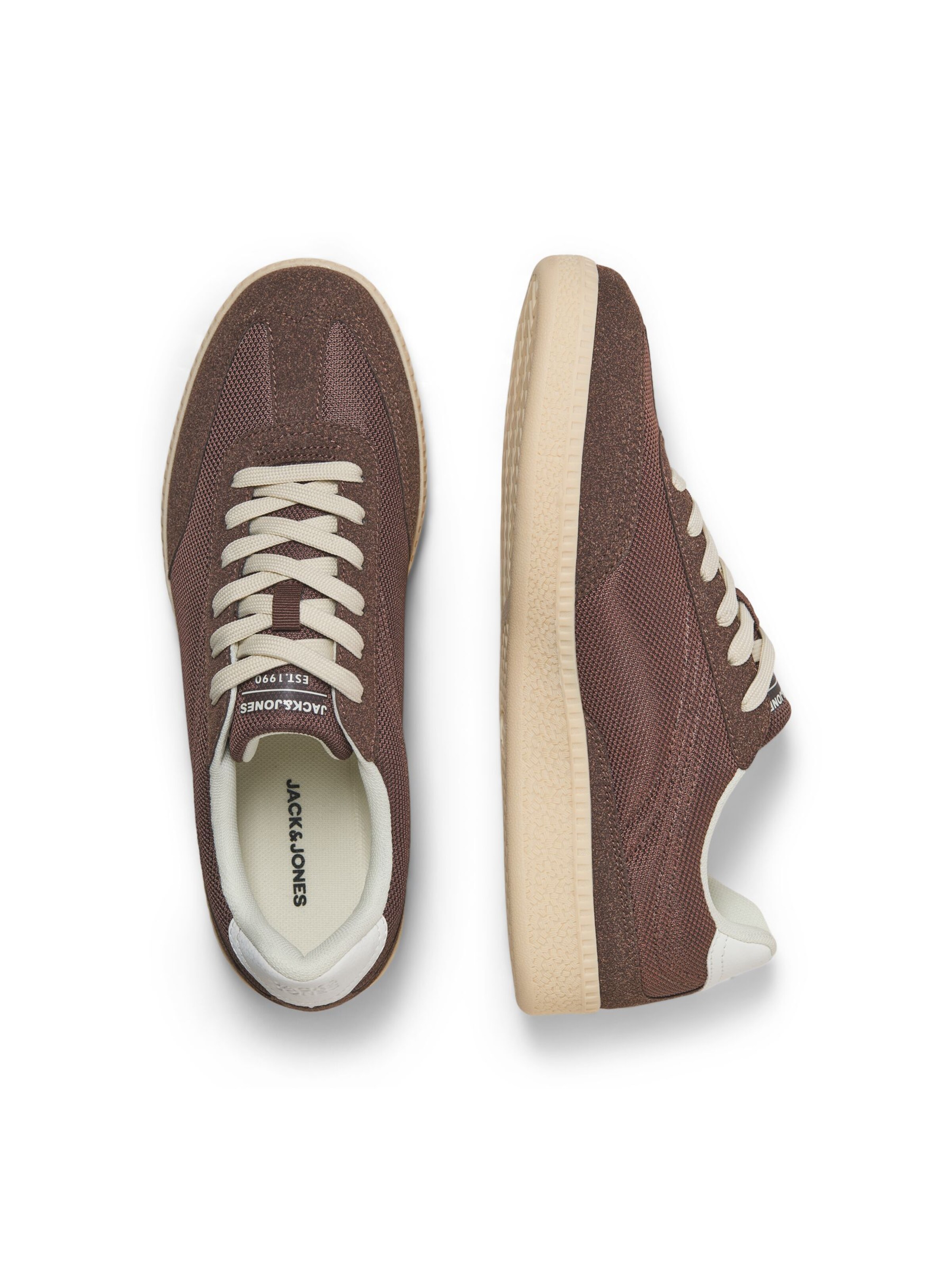 Baskets basses JACK & JONES en marron