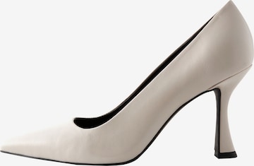 Next - Sapatos de salto em branco: frente