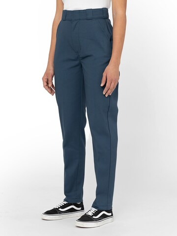 DICKIES Regular Hose 'Whitford' in Blau