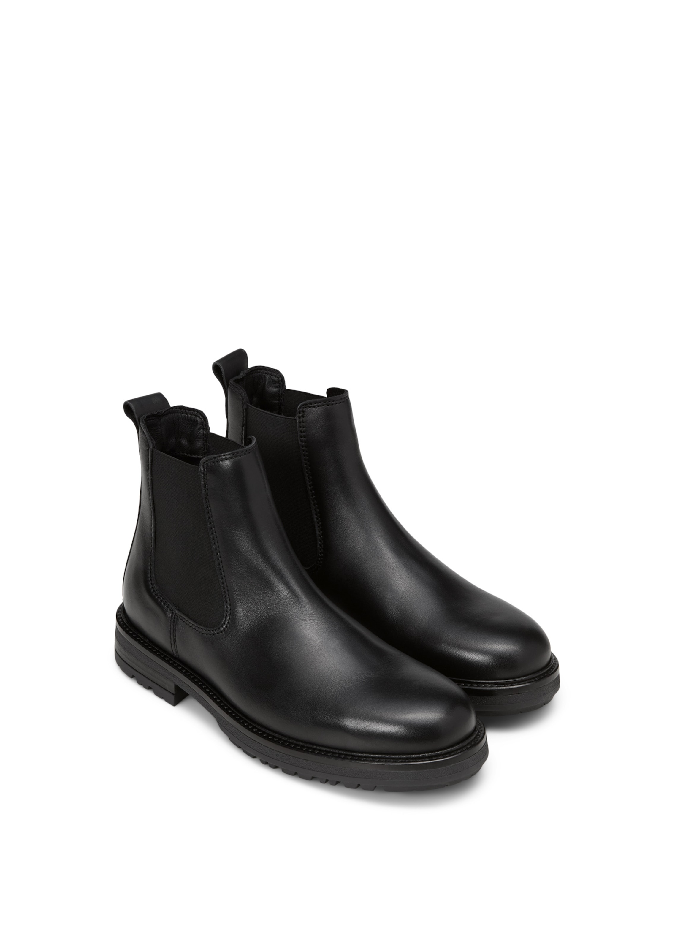 Marc O'Polo Chelsea boots in Zwart