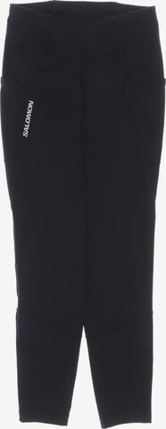 SALOMON Pants in XS in Black: front
