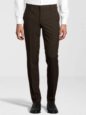 Steffen Klein Slim fit Suit 'Slim fit' in Brown