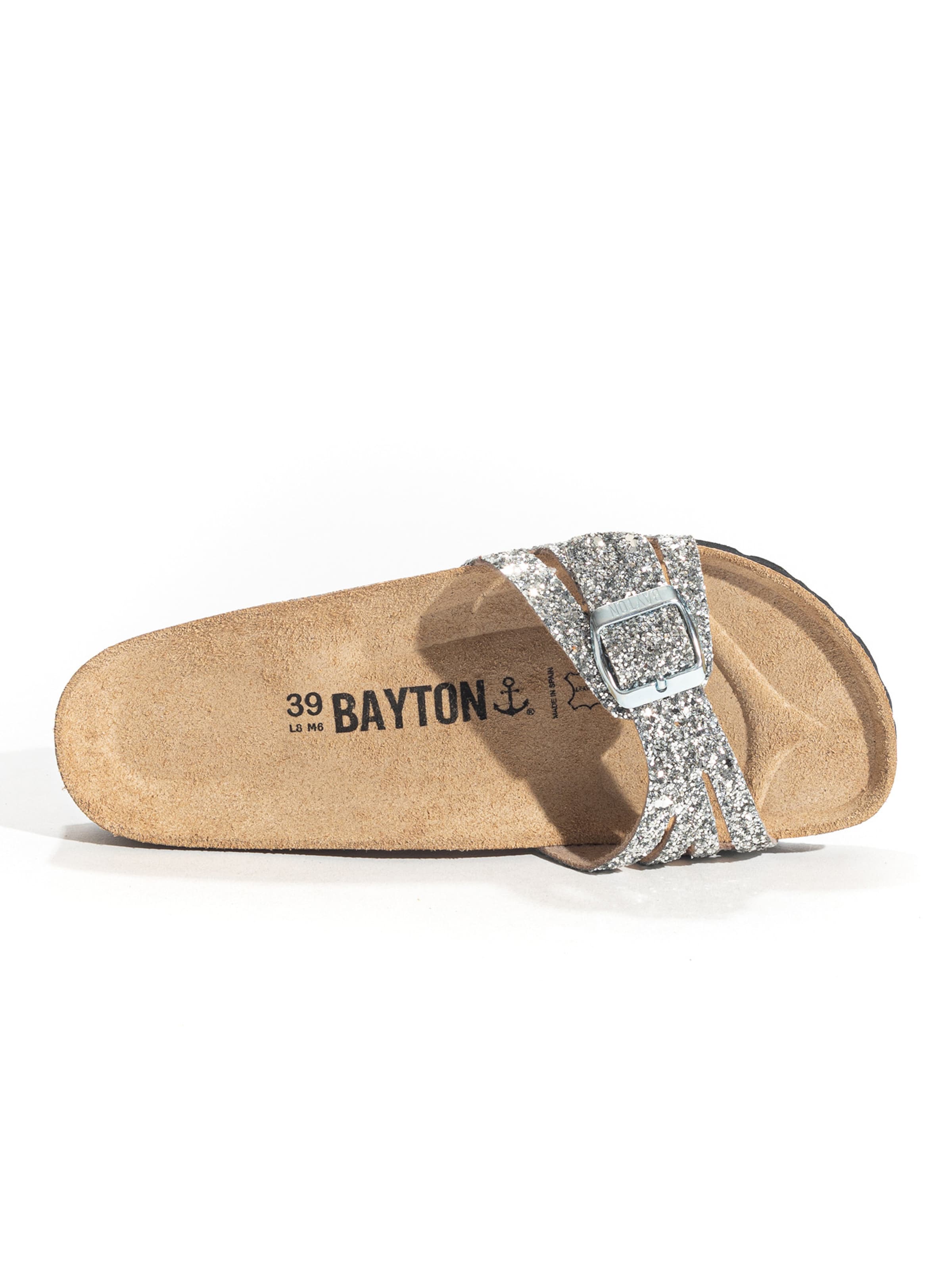 Bayton Pantofle 'ANITA' – stříbrná