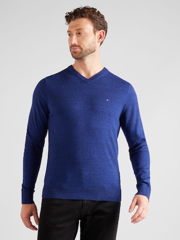 Pull-over TOMMY HILFIGER en bleu : devant