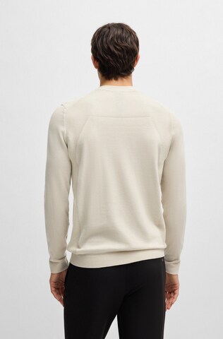 BOSS Sweater 'Momentum' in Beige
