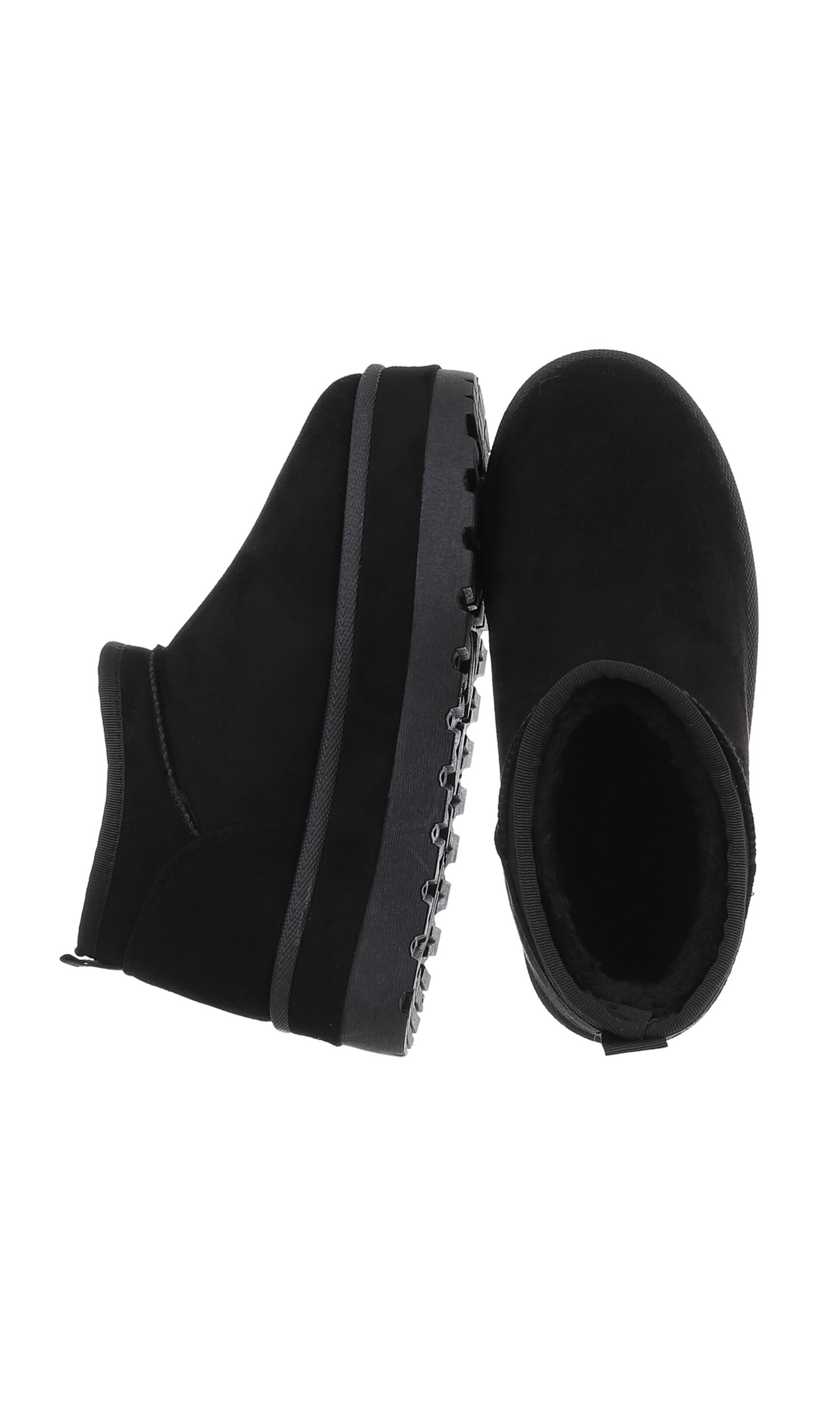 Ital-Design Stiefelette in Schwarz