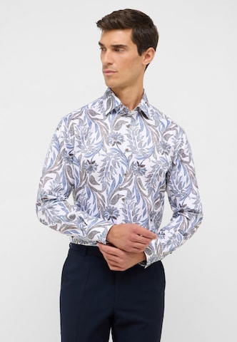 ETERNA Regular fit Zakelijk overhemd in Blauw: voorkant