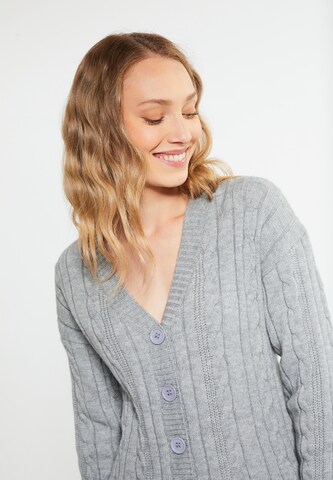 RISA Knit Cardigan 'Teylon' in Grey