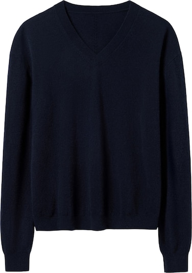 Lilysilk Pullover 'Baby-Kaschmir Pullover mit V-Ausschnitt' in XS in blau, Produktansicht