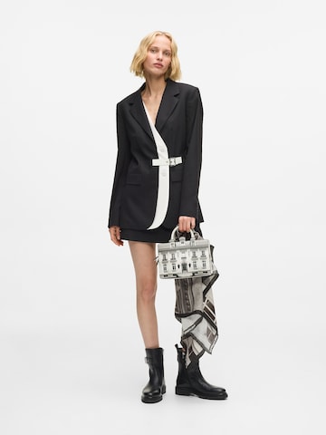 Karl Lagerfeld Kabelka 'Maison de Karl' - Biela: predná strana