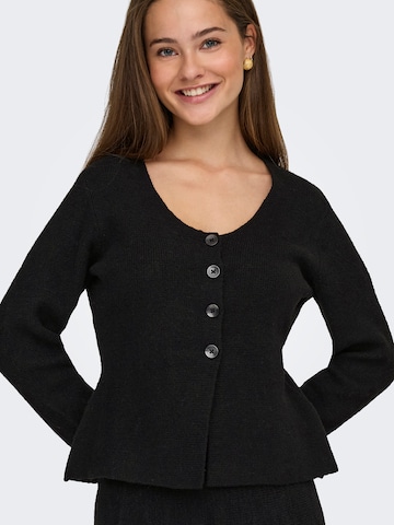 JDY Strickjacke 'JDYLEA' in Schwarz