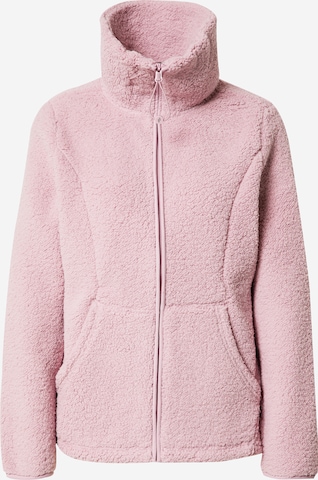 SKECHERS - Chaqueta polar funcional en rosa: frente