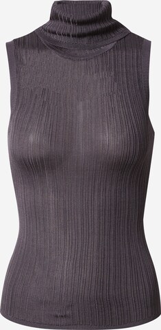 Tops en tricot Karen Millen en gris : devant