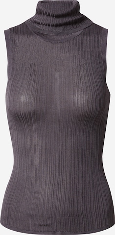 Karen Millen Knitted top in Grey: front