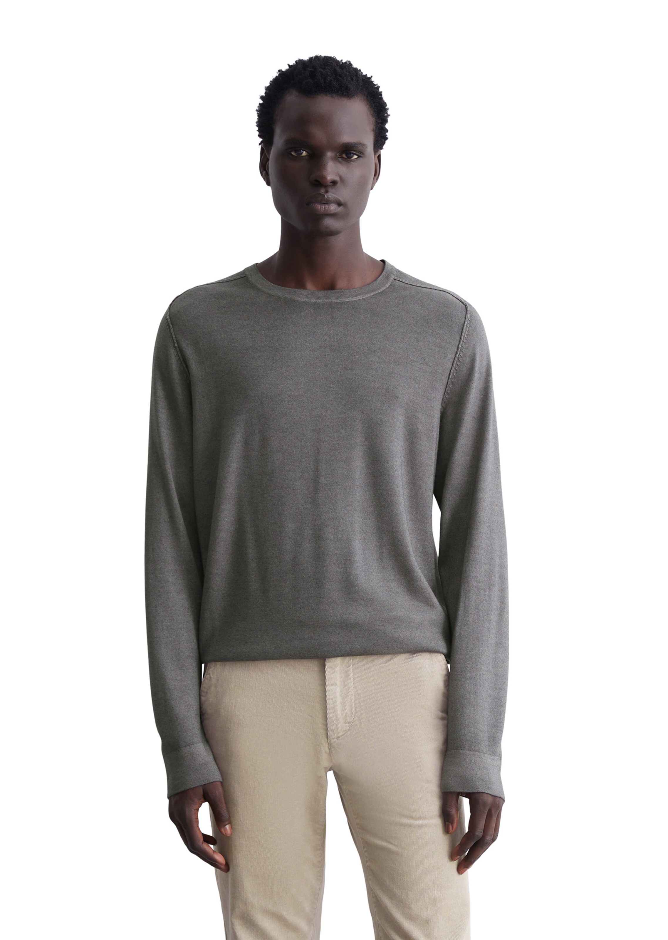 Marc O'Polo Trui in Grijs: voorkant