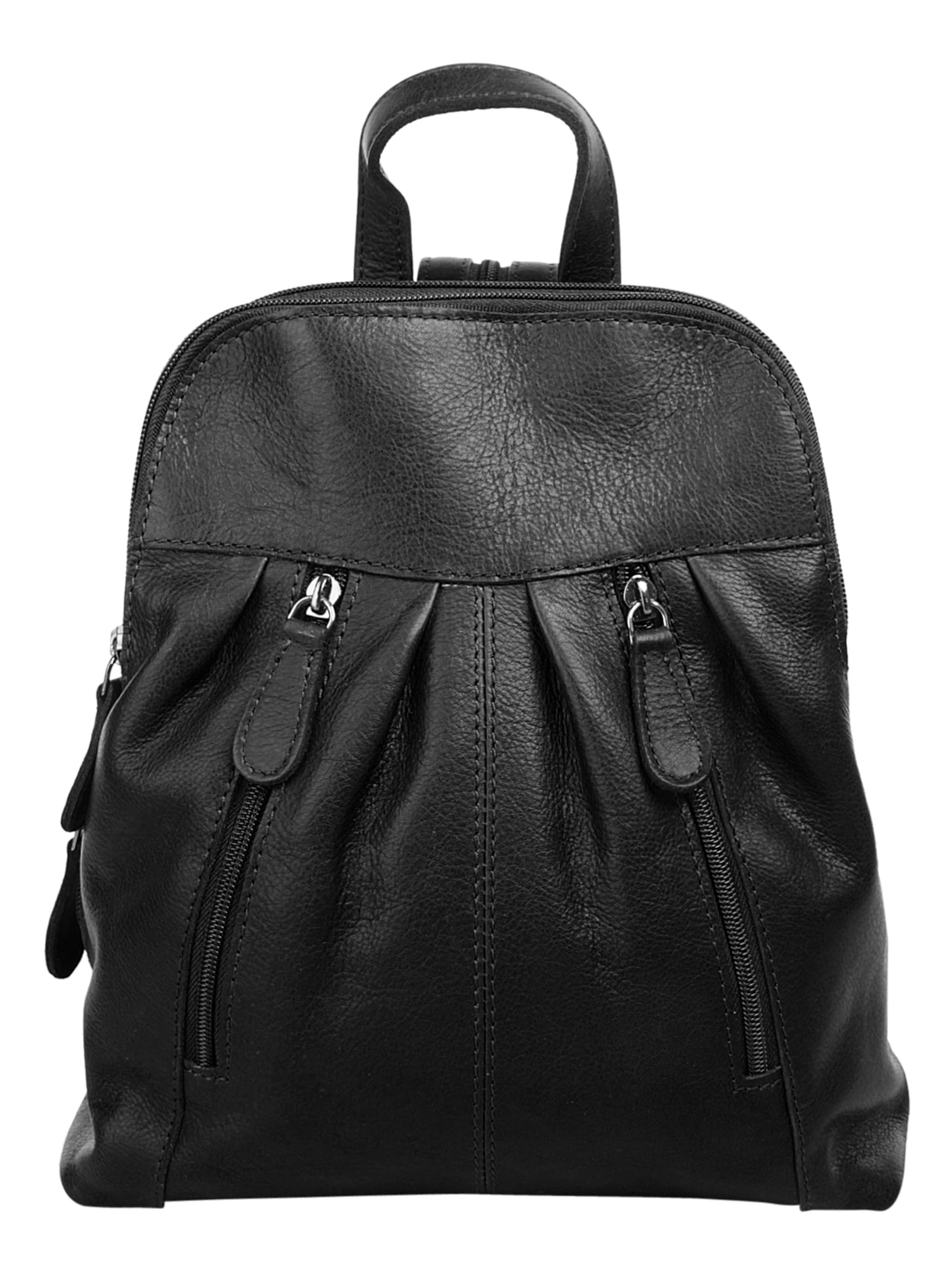 Sac à dos Cluty en noir : devant