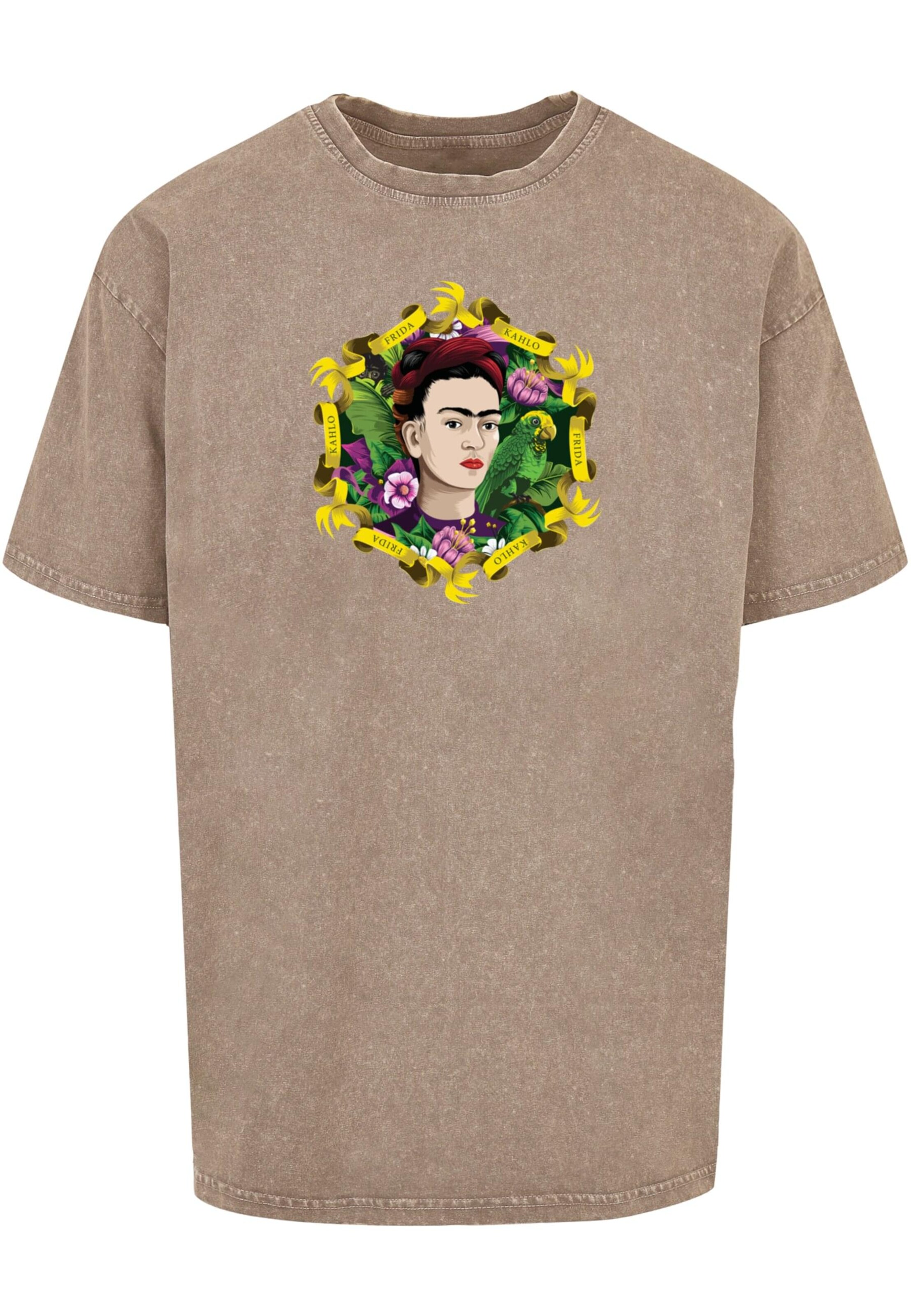 T-Shirt Merchcode en marron : devant