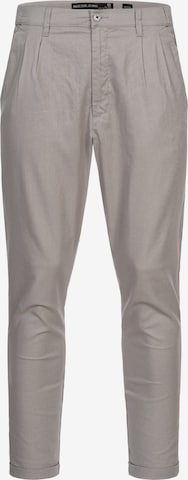 INDICODE JEANS Regular Chino Pants ' Cunningham ' in Grey: front