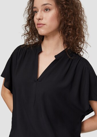 QS Bluse in Schwarz