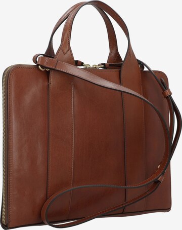 The Bridge Laptop Bag 'Elena' in Brown