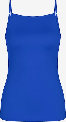TRIUMPH Spaghettitop ' Red Label Beauty Layers ' in Blau: Vorderseite