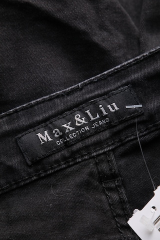 Max & Liu Slim Jeans 27-28 in Schwarz