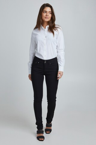 Fransa Skinny Pants 'Zalin' in Black