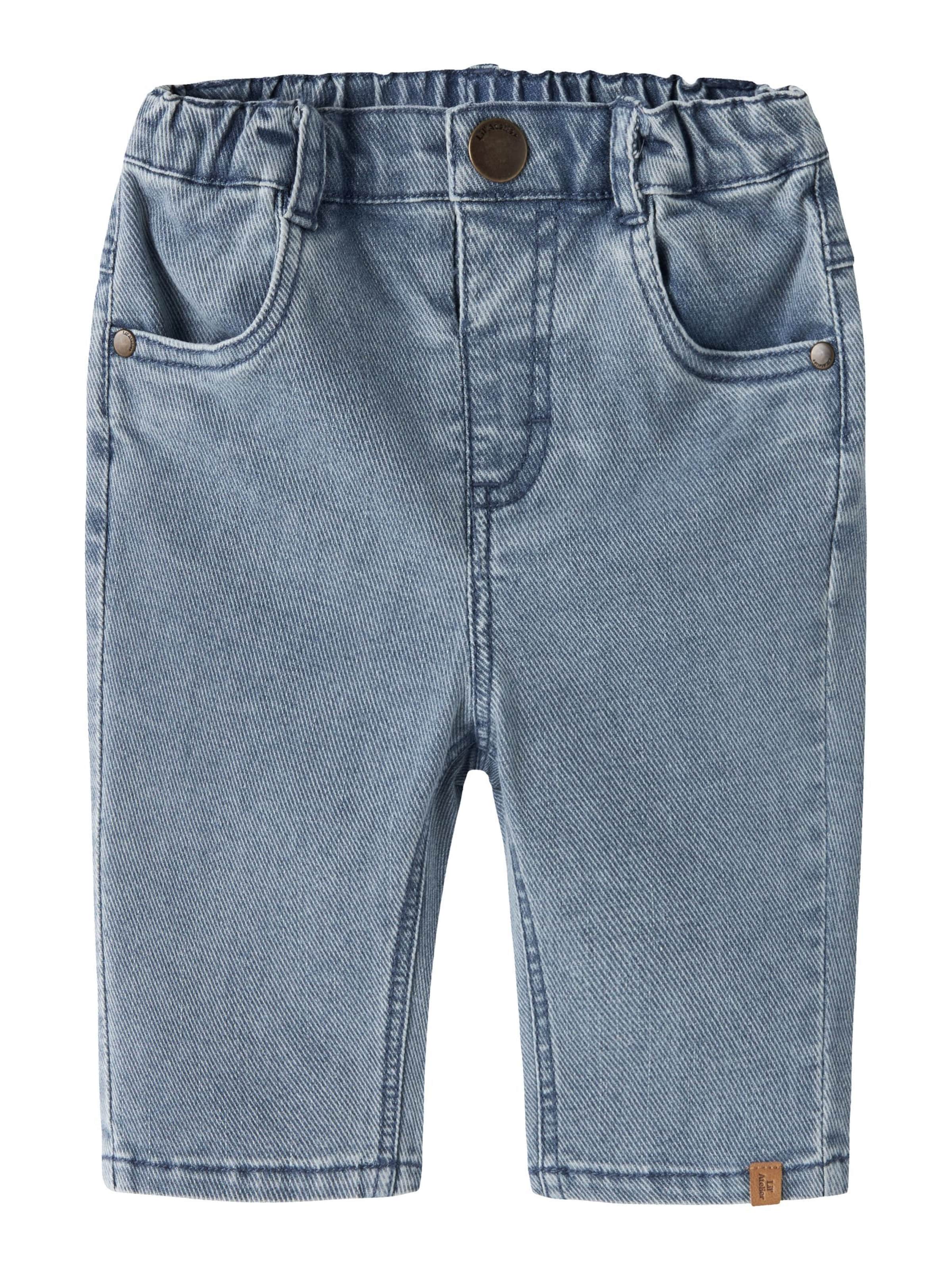 Lil'Atelier Baggy Jeans i blå: forside