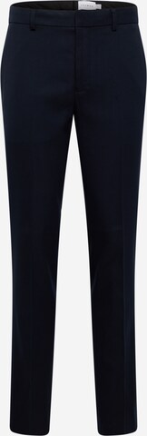 TOPMAN Обычный Плиссированные брюки в Синий: спереди