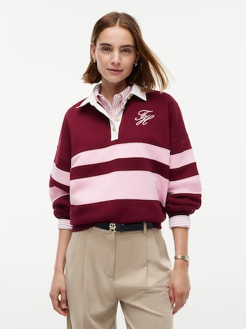 TOMMY HILFIGER Sweatshirt in Rood: voorkant
