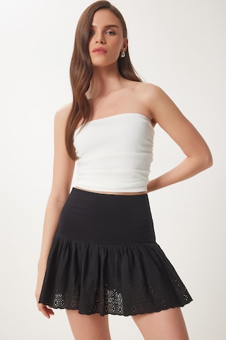 Happiness İstanbul Sukně – černá: přední strana