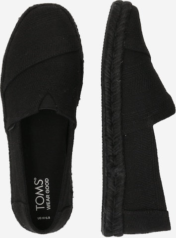 juoda TOMS Espadrilės