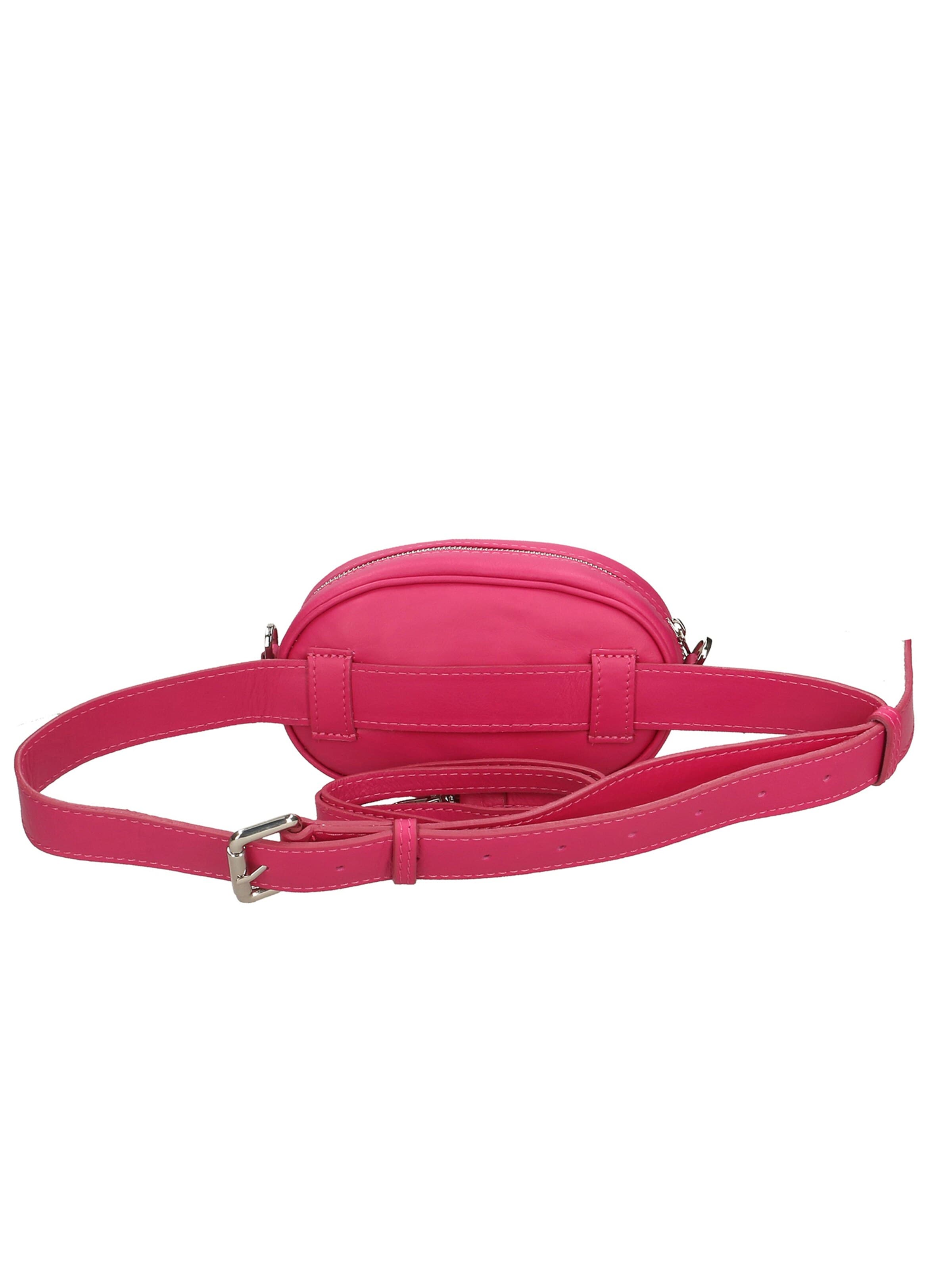 Marsupio 'Marsupio donna pelle sauvage con borchie cuore Made in Italy' di Gave Lux in rosa