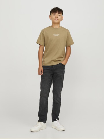 Jack & Jones Junior Regular Jeans 'Clark Original  SQ 590' in Zwart