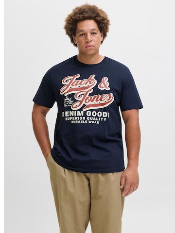 JACK & JONES Shirt in Blue: front