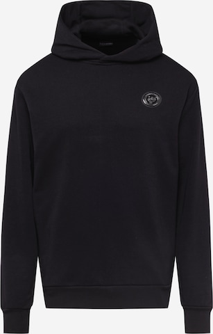 Plein Sport Sweatshirt in Zwart: voorkant