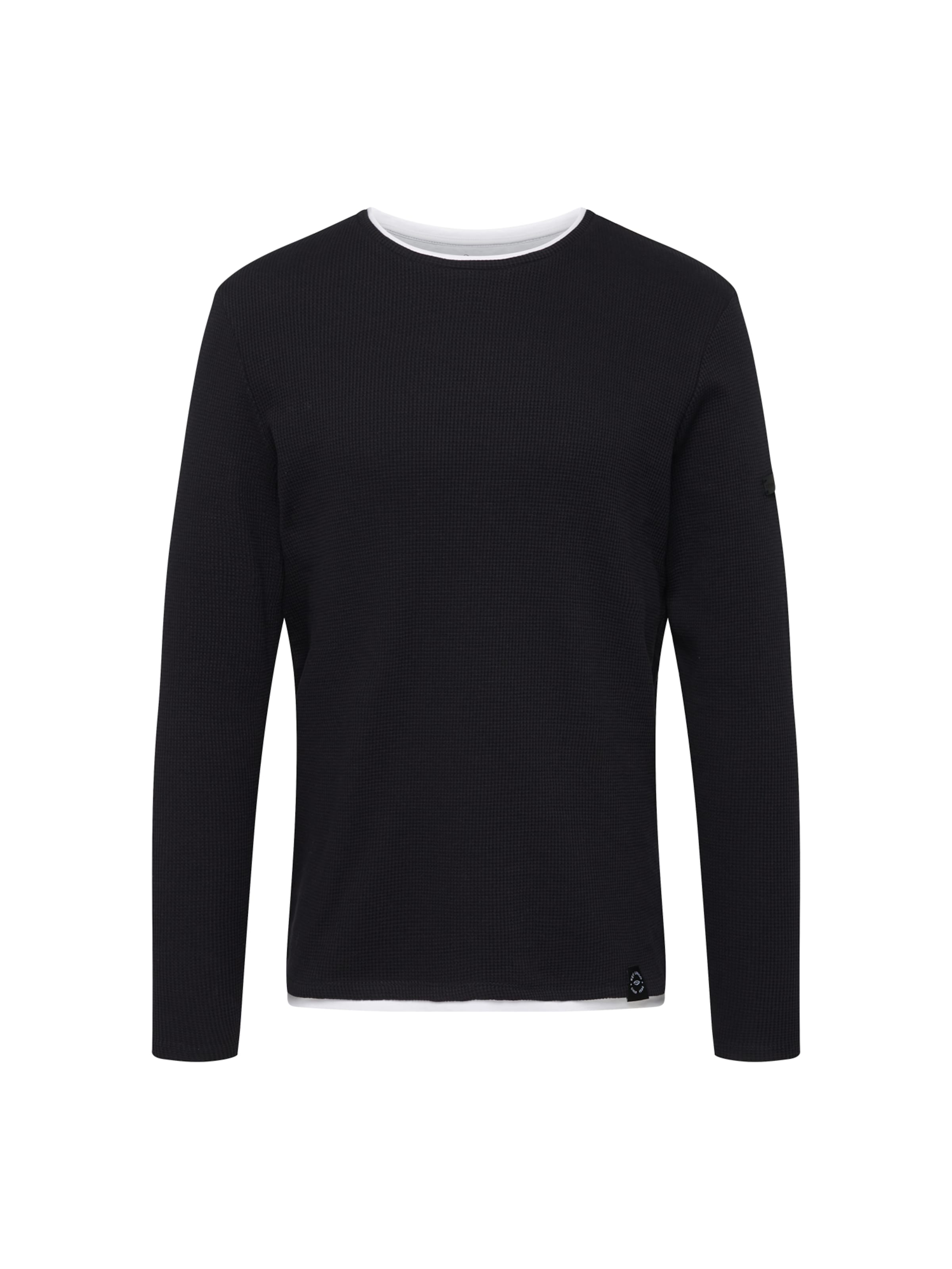 Key Largo Pull-over &#x27;Stefano&#x27; en bleu nuit / blanc, Vue avec produit