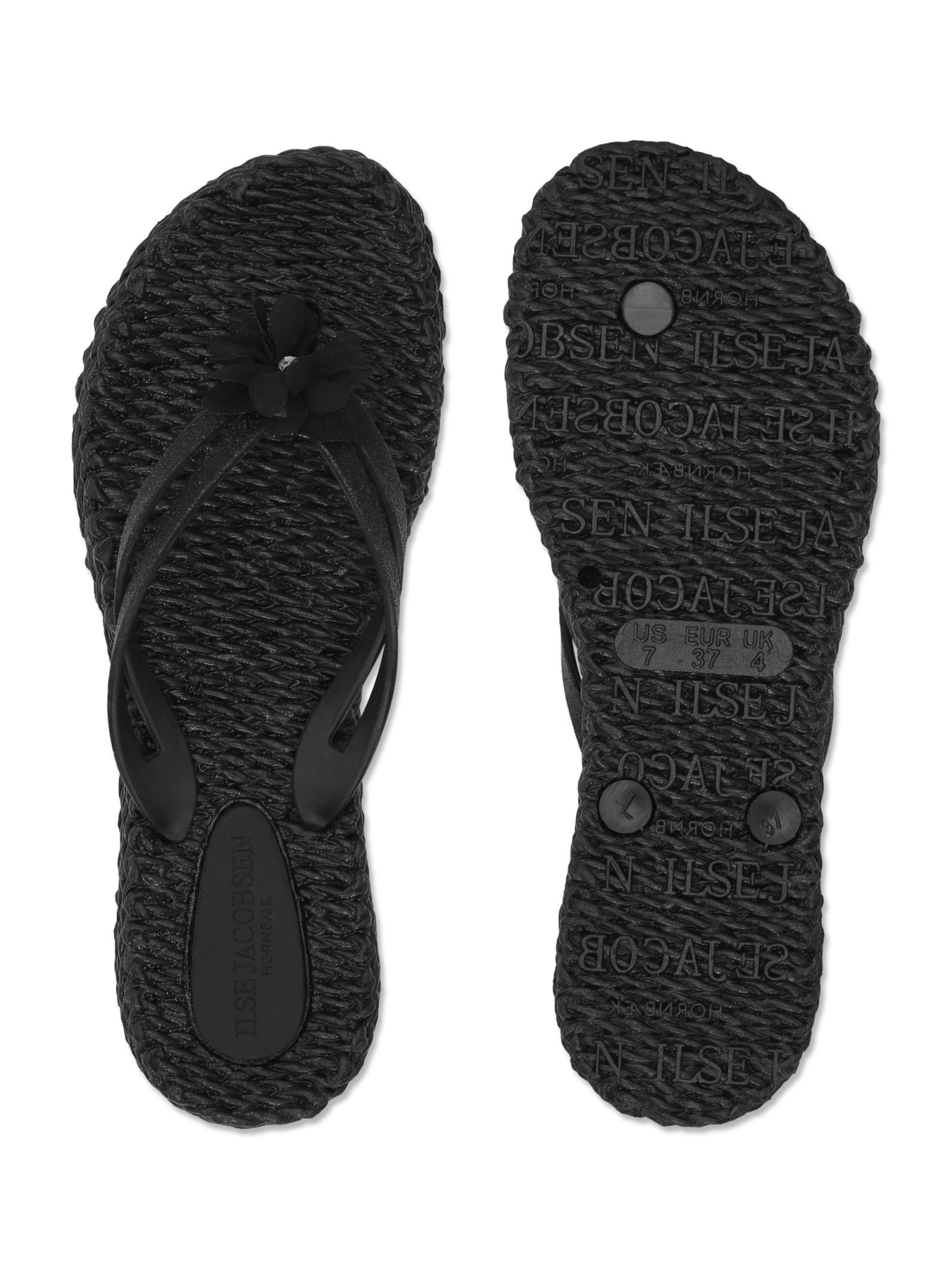 ILSE JACOBSEN Klipklappere 'Cheerful17F' i sort