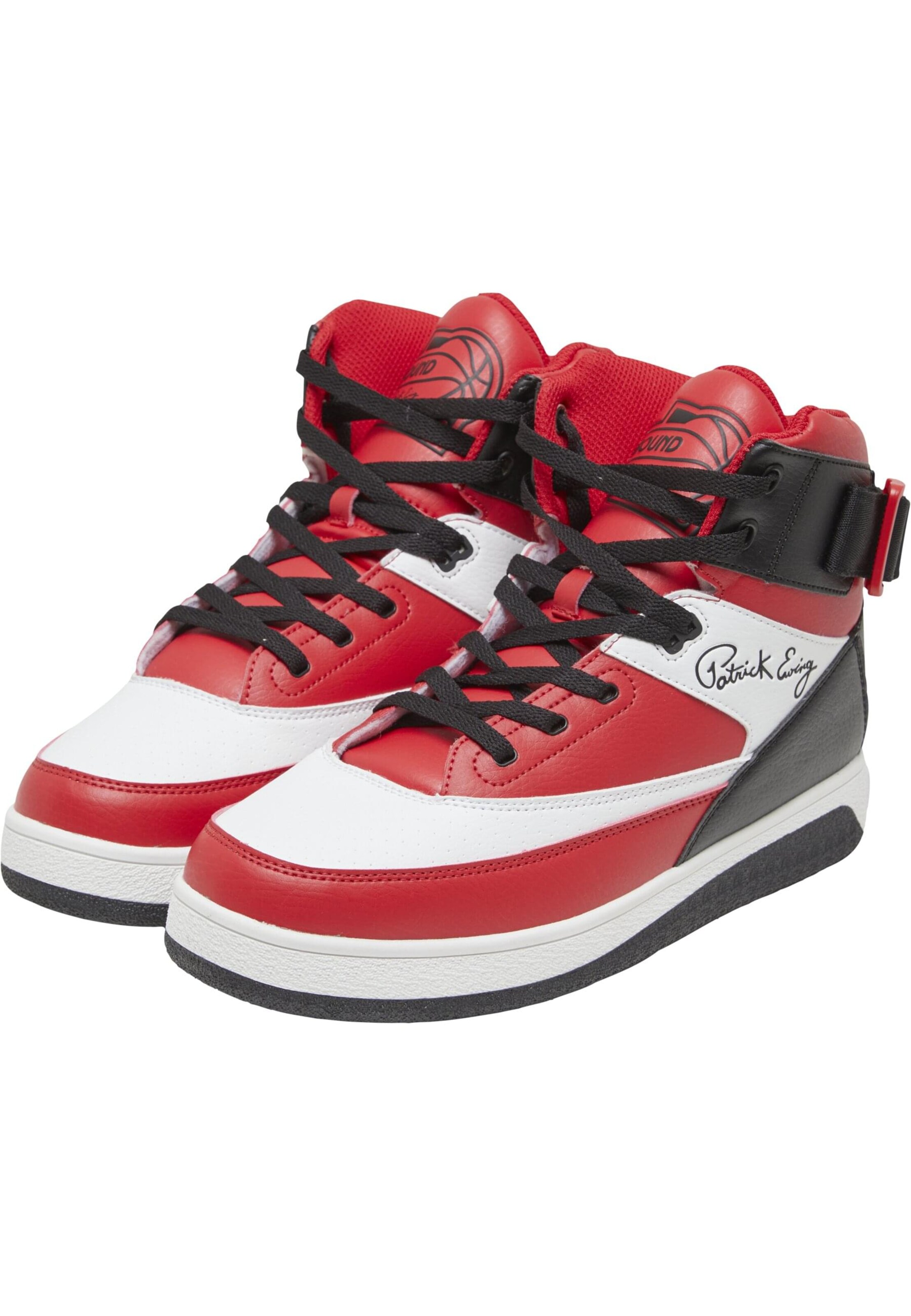 Ewing High-Top Sneakers 'HI Strap' in Red