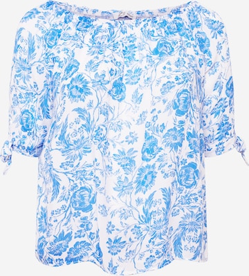 Z-One Blouse 'Lotty' in Blauw: voorkant