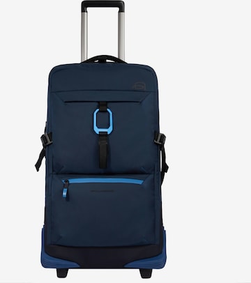 Piquadro Travel Bag 'Corner 2.0' in Blue: front