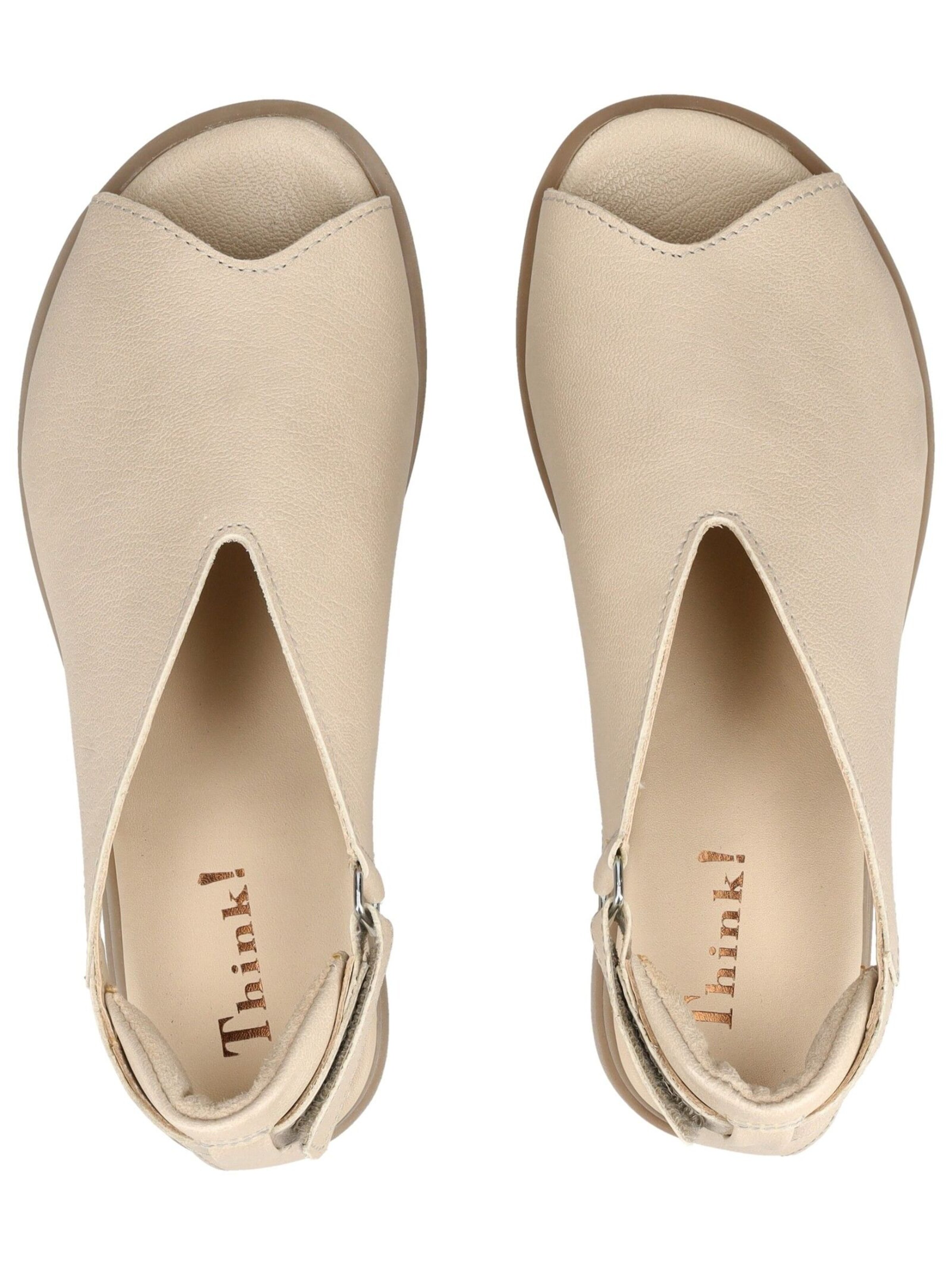 Sandalo con cinturino di THINK! in beige