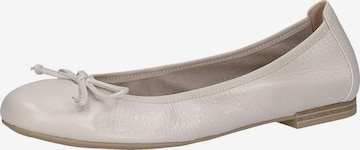 CAPRICE Ballet Flats in Beige: front